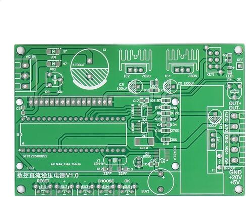 0-18V CNC DC قابلة للتعديل قابلة للتعديل مجموعة الطاقة 1A DISTRACT DIGHT DIGHT DIY DIY PRODICAL PROCERS (KIT with LCD1602) in Saudi Arabia