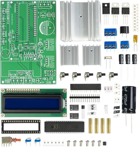 0-18V CNC DC قابلة للتعديل قابلة للتعديل مجموعة الطاقة 1A DISTRACT DIGHT DIGHT DIY DIY PRODICAL PROCERS (KIT with LCD1602) in Saudi Arabia