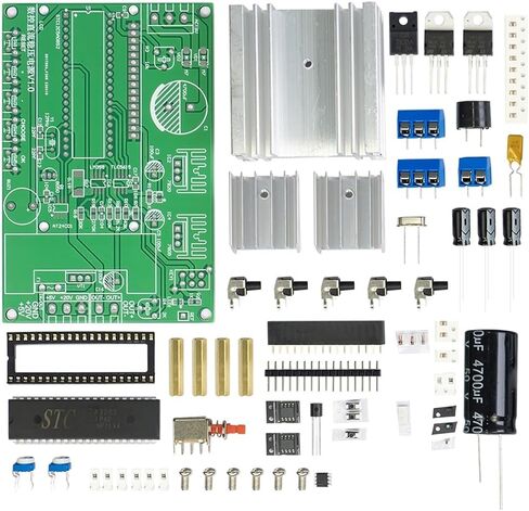 0-18V CNC DC قابلة للتعديل قابلة للتعديل مجموعة الطاقة 1A DISTRACT DIGHT DIGHT DIY DIY PRODICAL PROCERS (KIT with LCD1602) in Saudi Arabia