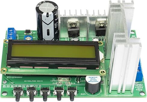 0-18V CNC DC قابلة للتعديل قابلة للتعديل مجموعة الطاقة 1A DISTRACT DIGHT DIGHT DIY DIY PRODICAL PROCERS (KIT with LCD1602) in Saudi Arabia
