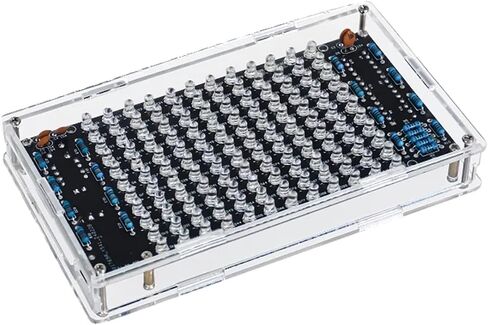 التحكم في الصوت DIY LED Music Spectrum Rhythm Light Kit Level Level عرض المرح الأجزاء الإلكترونية الإنتاجية فضفاضة (KIT) in Saudi Arabia