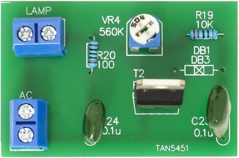 Bidirectional thyristor dimming Table lamp Circuit Board kit Temperature Regulation and Speed Regulation DIY Electronic Welding in Saudi Arabia