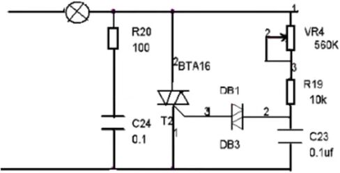 Bidirectional thyristor dimming Table lamp Circuit Board kit Temperature Regulation and Speed Regulation DIY Electronic Welding in Saudi Arabia