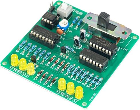 إلكترونية DIY CAR CAR TAIL LIGHT CIRCLOUT KIT ELECTRONIC SOLDERING PRACKING in Saudi Arabia