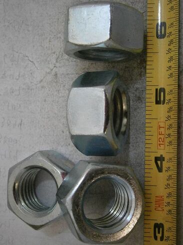 New Pack of Hex Nuts 3/4-10 Finish Steel Zinc Plated Lot of 5#5007 Multi-Purpose Comprehensive Hardware Fastener Assortment Kit WnyNEH03791 in Saudi Arabia