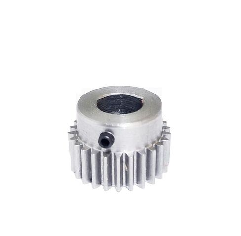 Industrial Gear,Pinion spur Gear 0.7 Mod Metal Carbon Steel 23T/24T/25T/26Tteeth 4Ocr 124017 Cylindrical Spur Gear Rack Transmission Accessories Wl Toys Car(5mm-25teeth) in Kuwait