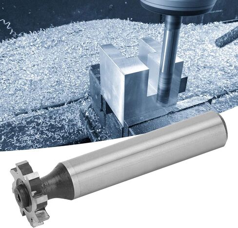 T Slot Cutter Bit High Speed Steel Milling Cutter Precision Cutting Tool for CNC Machining Metalworking 3mm Blade 16mm Diameter 10mm Shank in Saudi Arabia