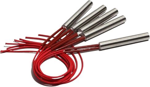 BIRAN 12x120mm/12x125mm/12x128mm/12x130mm/12x135mm Cartridge Heater Heating Element Mould Heater 350W-390W 110V-380V 5pcs/lot(380V,390W 12x130mm) in Saudi Arabia