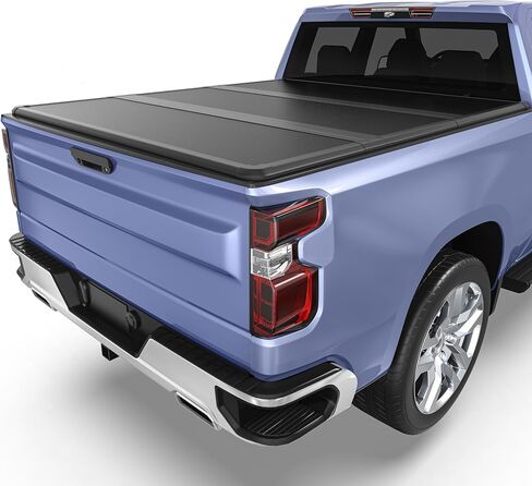 تغطية Tonneau الرباعية ذات الرباعية الناعمة الملائمة لـ Chevy Silverado/GMC Sierra 1500 (2019 Legacy/Ltd. in Kuwait