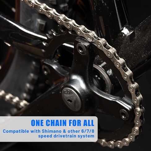 40 Pairs Bike Chain Master Link, 6/7/8/9/10/11/12 Single Speed Chains Replacement Repair Parts, Bicycle Missing Links, Reusable Bike Chain Link Connector for Bicycles, Mountain Bikes, Motorcycl in Saudi Arabia