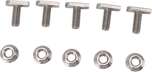 15PCS M8 Hammer Head Screws, A2-70 Stainless Steel Full Thread T Bolts, Fasteners for Solar Panel Mounting, Photovoltaic Installation in Saudi Arabia