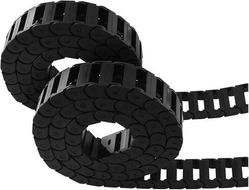 Drive Drag Chain 10 x 20mm L1000mm Cable Drag Chain Wire Carrier with End Connectors CNC Route for CNC Router Machine Tools for Voron in Saudi Arabia