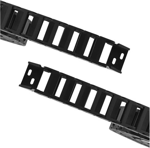Drive Drag Chain 10 x 20mm L1000mm Cable Drag Chain Wire Carrier with End Connectors CNC Route for CNC Router Machine Tools for Voron in Saudi Arabia