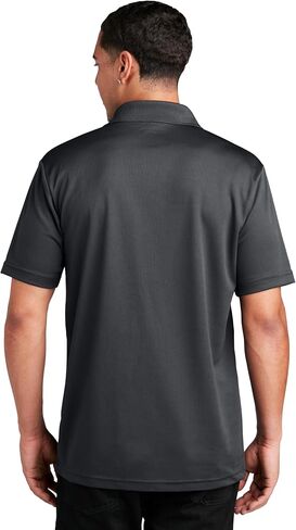 Sport-Tek للجنسين Posicharge Racermesh Pocket Polo | قميص قصير الأكمام للرجال والنساء ، قمة ملائمة غير رسمية in Saudi Arabia