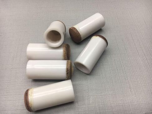 10 Set White Slip On Cue Tips Pool Billiard, Pool Cue Tips Replacement with Brown Pool Cue Stick Ferrules for Slip-on Cue Tip Replacement Kit Table Sticks Cue Tips Cue Sticks and Accessories (12mm in Saudi Arabia