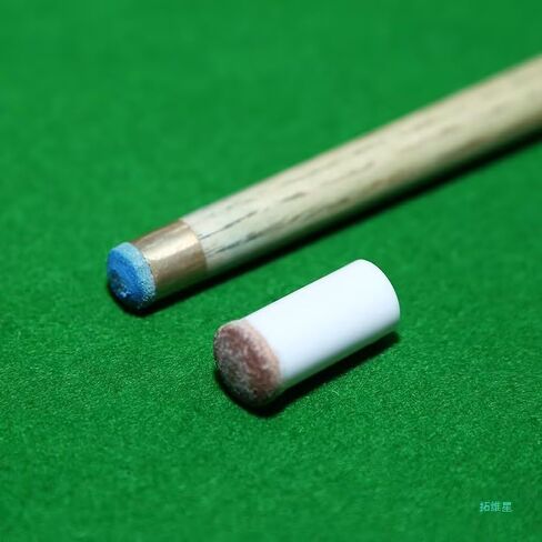 10 Set White Slip On Cue Tips Pool Billiard, Pool Cue Tips Replacement with Brown Pool Cue Stick Ferrules for Slip-on Cue Tip Replacement Kit Table Sticks Cue Tips Cue Sticks and Accessories (12mm in Saudi Arabia