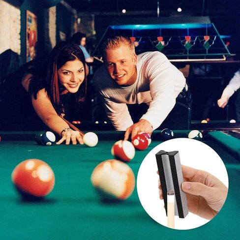 Pool Cue Tip Shaper, Pool Stick Tip Repair Tool with Dual Arc Design Polish Pool Cue Tips Replacement Billiards Accessories for Every Enthusiast in Saudi Arabia