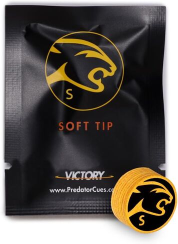 Predator Victory Soft Pool Billiard Tip - 8 طبقات - 1 جهاز كمبيوتر in Kuwait