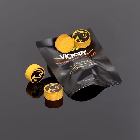 Predator Victory Soft Pool Billiard Tip - 8 طبقات - 1 جهاز كمبيوتر in Kuwait