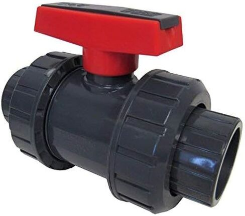 Sch 80 PVC 3 بوصة صمام كرة الاتحاد الحقيقي ، مؤشر ترابط NPT in Saudi Arabia