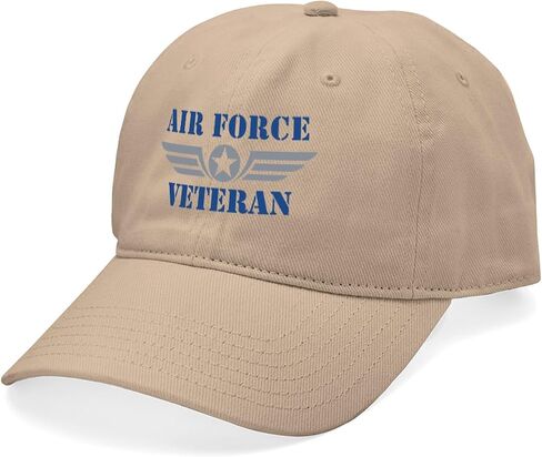 CafePress Air Force Veteran Cap Adjustable Baseball Cap in Saudi Arabia