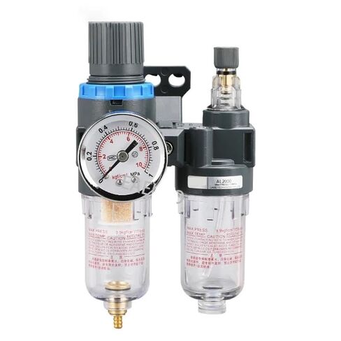 AFC2000 AFR2000 + AL2000 G1/4 air Compressor Oil and Water Separator air Filter is Used to Reduce The Pressure Valve Regulator(Boutique Models,AFC2000-8MM) in Saudi Arabia