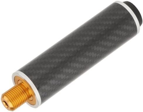 Carbon Fiber Black Yellow Pool Cue Extension to Fit for Predator, Players, PureX & Lucasi in Saudi Arabia
