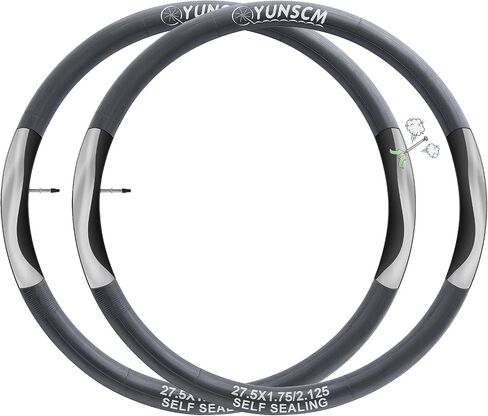 2-PCS 27.5 "أنابيب الدراجة الختم الذاتية 27.5x1.75/2.125 FV48MM PRREMTA VALVE REALVE SUPER AUTOMATION SUPER ، أنابيب داخلية مقاومة للثقب متوافقة مع 27.5 × 1.75/1.95/2.10/2.125 أنابيب إطارات الدراجات in Saudi Arabia