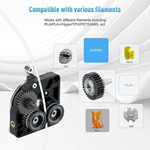 Full Metal K1 Extruder Reduction Gear for Creality K1 K1C K1Max 3D Printers - Upgraded Durable Transmission Gear, High Quality Filament Drive Gears for K1 Series 3D Printer in Kuwait