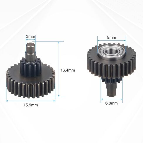 Full Metal K1 Extruder Reduction Gear for Creality K1 K1C K1Max 3D Printers - Upgraded Durable Transmission Gear, High Quality Filament Drive Gears for K1 Series 3D Printer in Kuwait