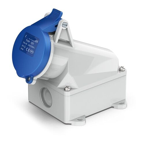 Single-Phase Three-Phase Aviation Surface Mounted Socket Industrial Plug 3P 4P 5P(16A 4P IP44) in Saudi Arabia