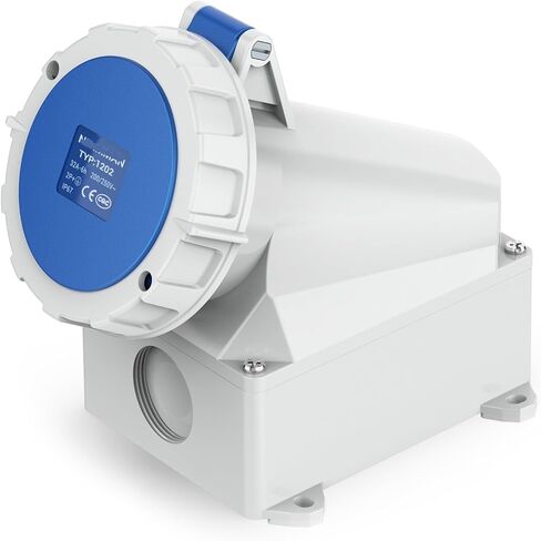 Industrial Surface Mounted Socket Aviation Outdoor 16A-125A(32A 5P IP67) in Saudi Arabia