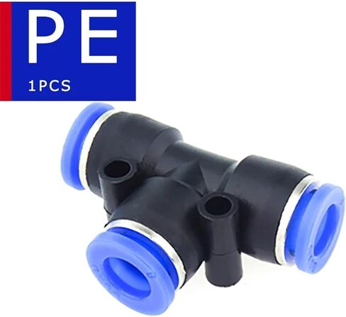التجهيزات الهوائية PY/PE/PV/PU/SA/PM أنابيب المياه وموصلات الأنبوب التوجه المباشر من 4 إلى 16 مم/PK توصيلات سريعة 1pcs (PE ، OD 6MM) in Saudi Arabia