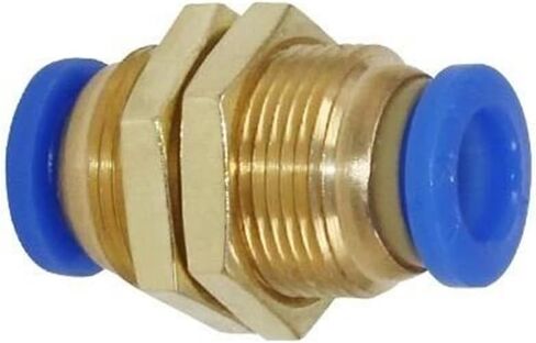 PM Air Couplings Tubes Quick Couplings for OD Tube Straight 4 6 8 10mm Copper Pneumatic Fittings Water Push Type Hose Fitting 1Pcs(8,10pcs) in Saudi Arabia