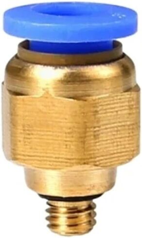 Pneumatic Air Connector Fitting PC 4mm 6mm 8mm 10mm 12mm Thread 1/4 1/8 3/8 1/2 M5 Hose Fittings Pipe Quick Connectors 1Pcs(Pc10-01) in Saudi Arabia