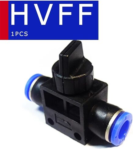 Pneumatic Fittings PY/PE/PV/PU/SA/PM Water Pipes and Tube Connectors Direct Thrust 4 to 16mm/ PK Plastic Hose Quick Couplings 1Pcs(HVFF,OD 12mm) in Saudi Arabia