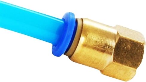 PCF Air Pipe Fitting 4 6 8 10 12mm Hose Tube 1/8 3/8 1/2 1/4 Female Thread Brass Pneumatic Connector Quick Joint 10Pcs(PCF12-03) in Saudi Arabia