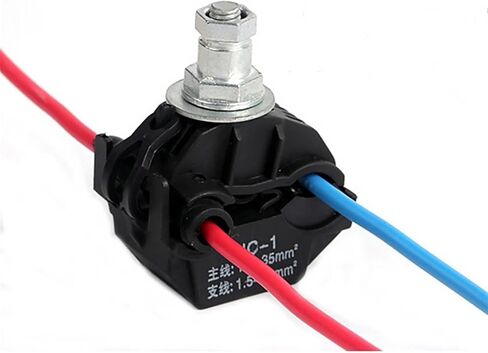 Insulation Piercing Clamp No-Peeling Cable Connector Quick Splitter 1KV Main Line Section 16-95mm2 Branch 1.5-10mm2 JC-2 1Pcs in Saudi Arabia