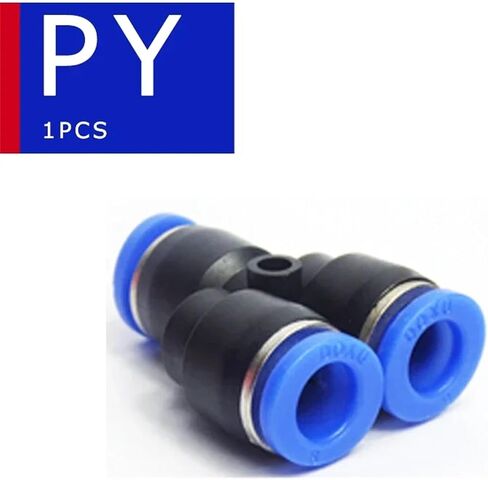 Pneumatic Fittings PY/PE/PV/PU/SA/PM Water Pipes And Tube Connectors Direct Thrust 4 To 16mm/ PK Plastic Hose Quick Couplings 1Pcs(PY,OD 8mm) in Saudi Arabia