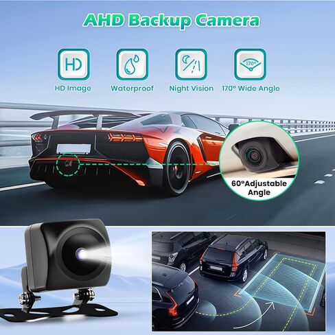 Roinvou 2+64G Android CarPlay Stereo لـ 2005-2014 Toyota Fortuner Hilux، المدمج في CarPlay اللاسلكي مع Android Auto، شاشة لمس 9 بوصات في لوحة القيادة GPS ودعم مرآة Link BT FM RDS AHD in Saudi Arabia
