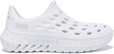 RUGGED SHARK Ladies Rift Slip-On Water Shoes – Quick-Dry EVA, AQUAFLO® Drainage, Ventilated, Lightweight, Textured Footbed, Easy On/Off, Perfect for Beach, Pool, and Outdoor Adventures in Saudi Arabia