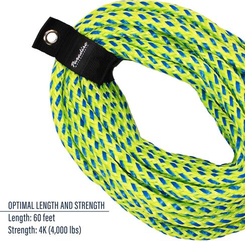 Paradise Water Sports - Tow Rope for Tubing and Boating, Heavy Duty Floating Rope in Kuwait