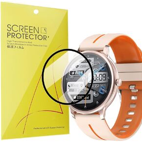 Compatible for HYSTORM Smart Watches Screen Protector, [3 Pack] 3D Full Coverage PET Soft Screen Protector Film Compatible for HYSTORM G98 1.43" Smart Watches (3 pack)