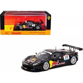 Ferrari 458 Italia GT3 #39 GT Tour (2011) "Hobby64 Series 1/64 Diecast Model Car by Tarmac Works T64-073-11GTT39
