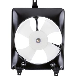 TYC 610060 Cooling Fan Assembly Compatible with 1998-2002 Honda Accord, Black