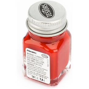 Testors Corp. Enamel 1/4oz Dark Red TES1104TT Plastics Paint Enamels