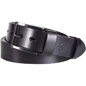 Genuine Leather Belts for Men, Vegetable Tanned Leather, Made in Europe