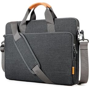 15.6 16 17 17.3 14 13 13.6 inch Laptop case Bag with Edge Protection, Computer Shoulder Carrying Briefcase