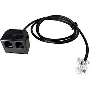 VoiceJoy Telephone Training Adapter Y Splitter for Headset or Handset for Nortel Meridican, Norstar, Avaya, Ashtra, Mitel, Polycom, Ge and Other IP Phone