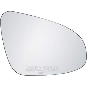 exactafit 8174R Passenger Side Mirror Glass Right Replacement Compatible With 2014-2019 Toyota Corolla